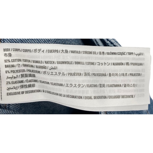 Abercrombie & Fitch Ultra High Rise Super Skinny Ankle Jeans Tie Front Raw Hems - Picture 7 of 8